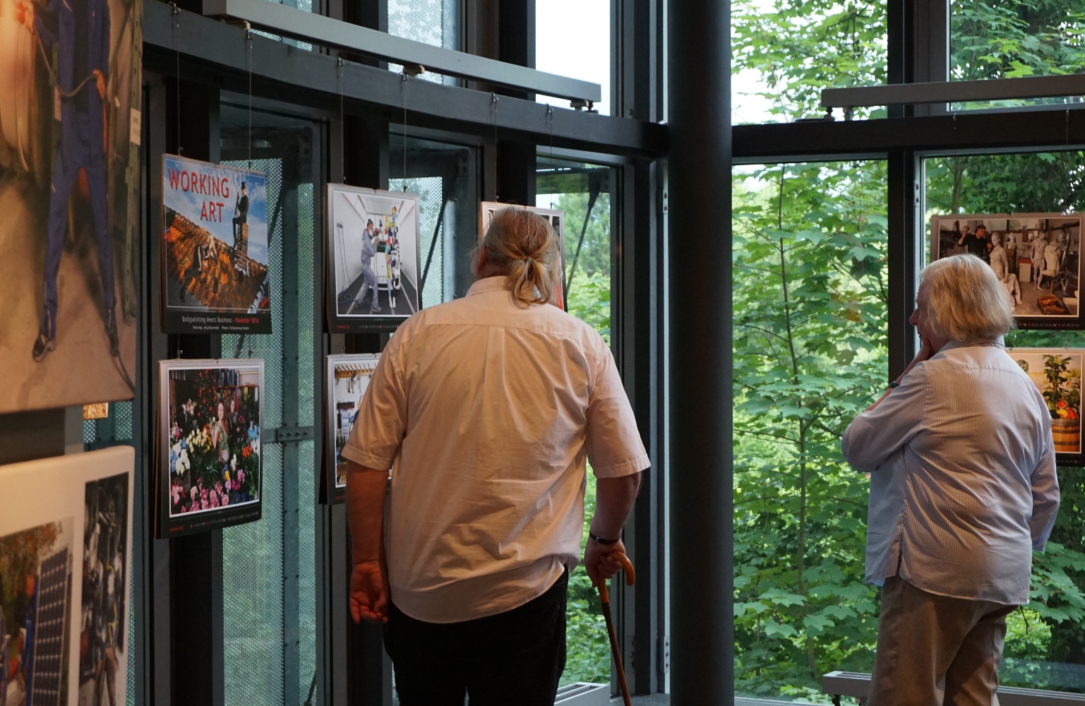 Vernissage zur Bodypainting-Ausstellung LIVING ART - Museum Rinteln